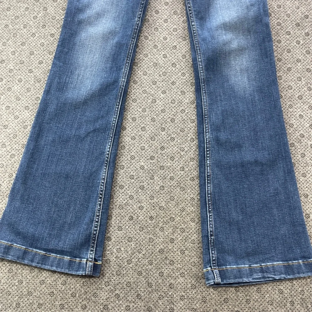 Abercrombie Kids Flare Jeans Girls 14/16 Fits Womens Petite W28xL30 Medium Wash